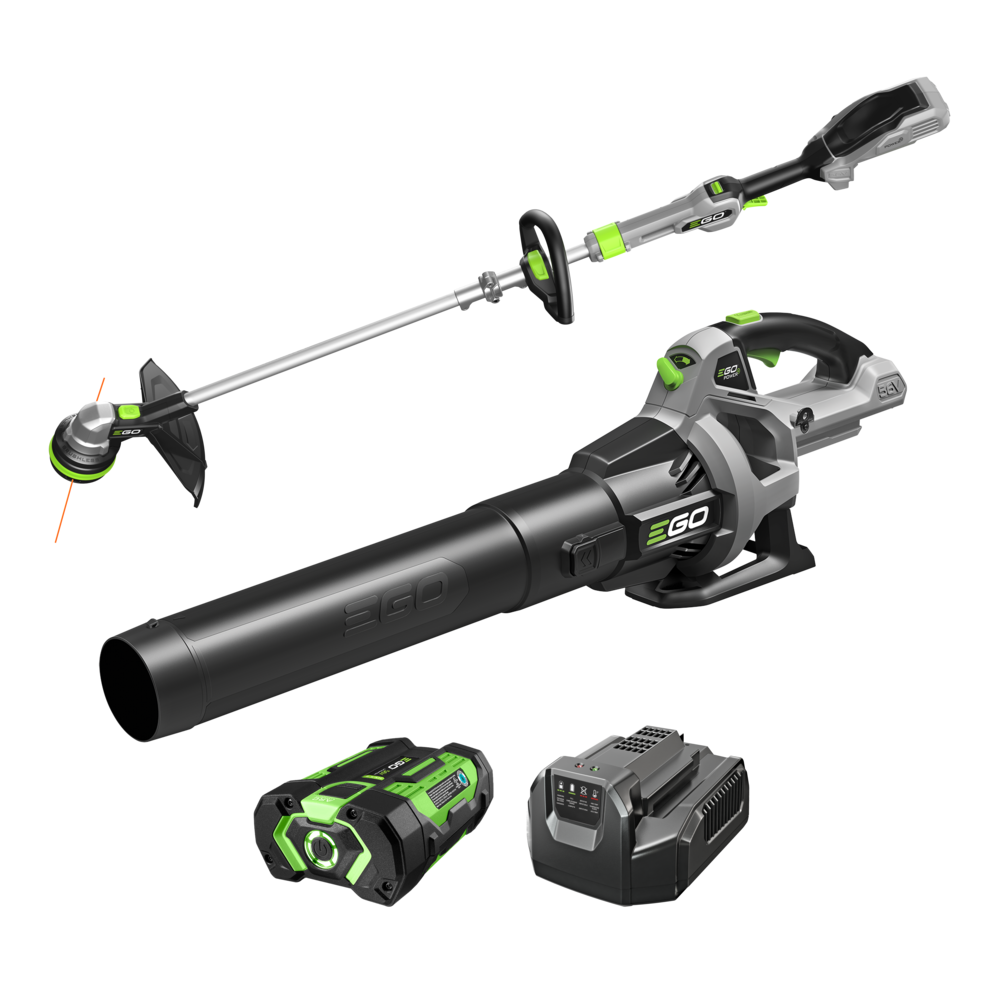 POWER+ 15" String Trimmer with POWERLOAD™ and 530 CFM Blower Combo Kit